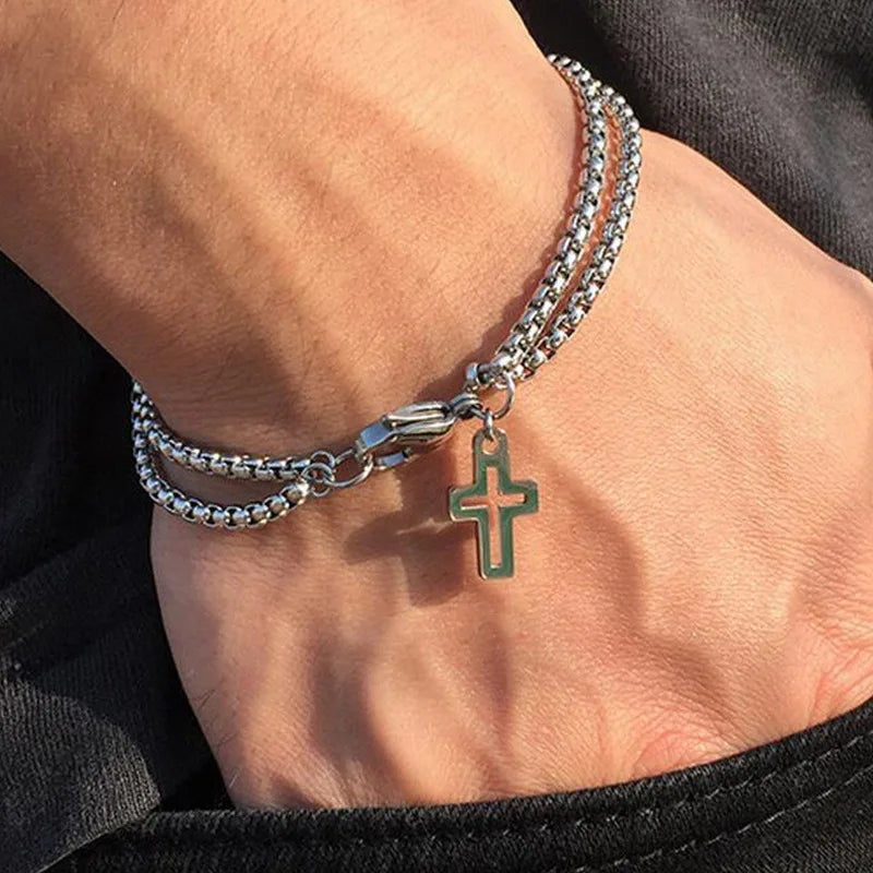 Retro Sword-Shaped Bracelet – Creative Open Bangle for Men & Women, Fashionable Party Jewelry Gift
