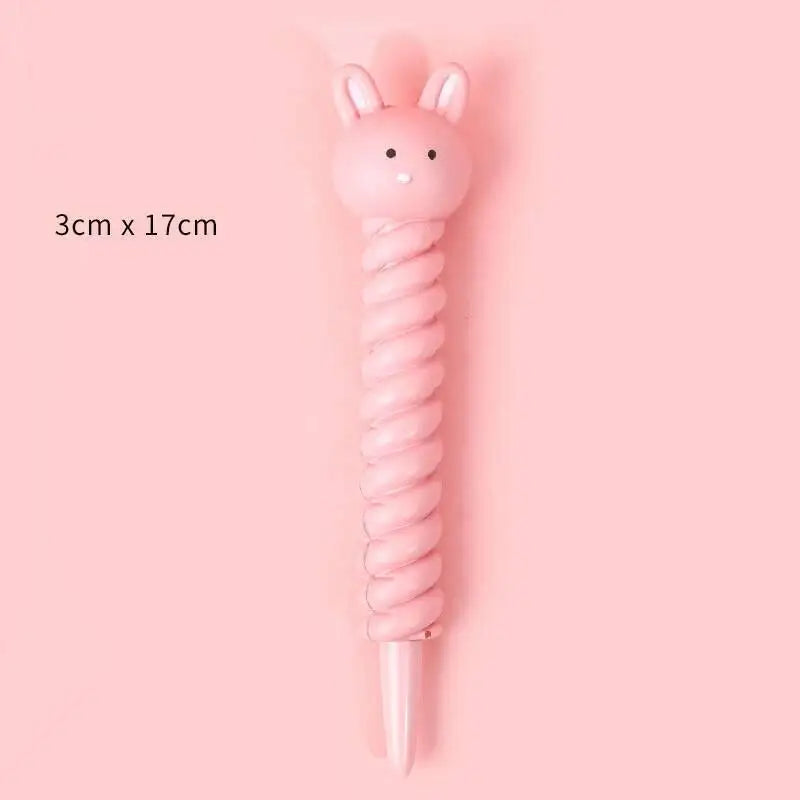 Cute Soft Gel Pen – Kawaii Cartoon Pen for School, Office, and Creative Stationery Supplies