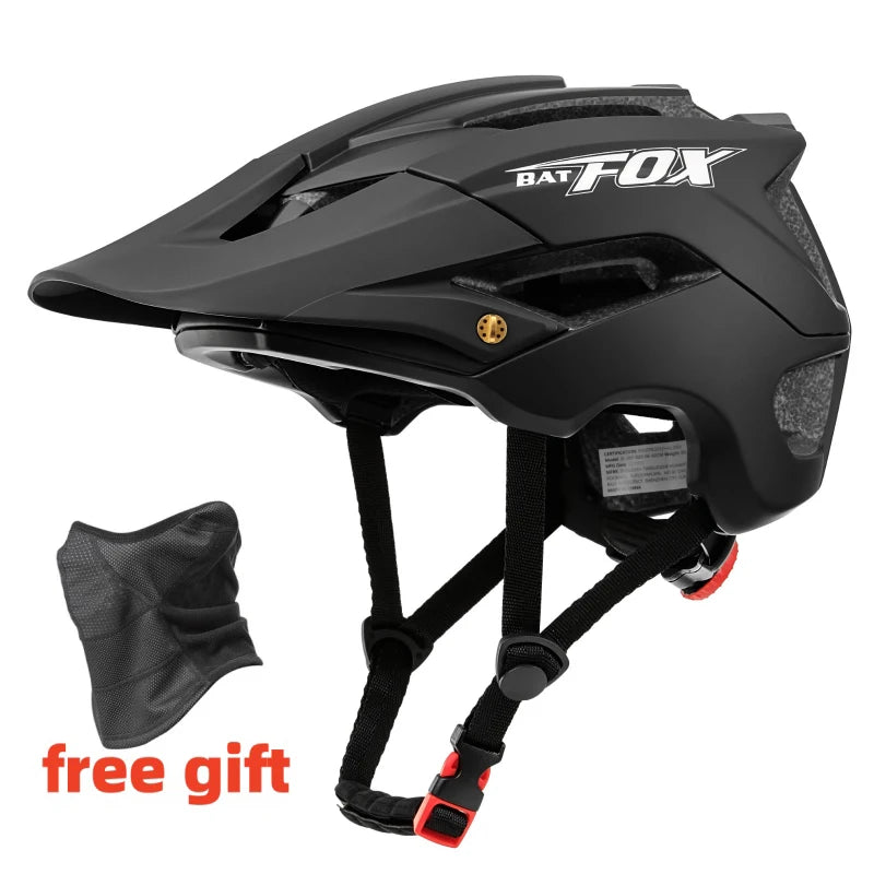 BATFOX Ultralight MTB Bicycle Helmet for Men & Women – Integrally Molded Mountain & Road Cycling Helmet