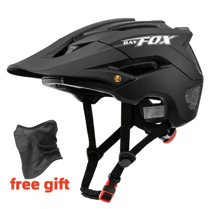BATFOX Ultralight MTB Bicycle Helmet for Men & Women – Integrally Molded Mountain & Road Cycling Helmet