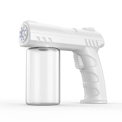 280ML Nano Blue Light Spray Gun - Wireless USB Electric Atomizer Mist Sprayer For Barber Aftershave Garden Disinfection