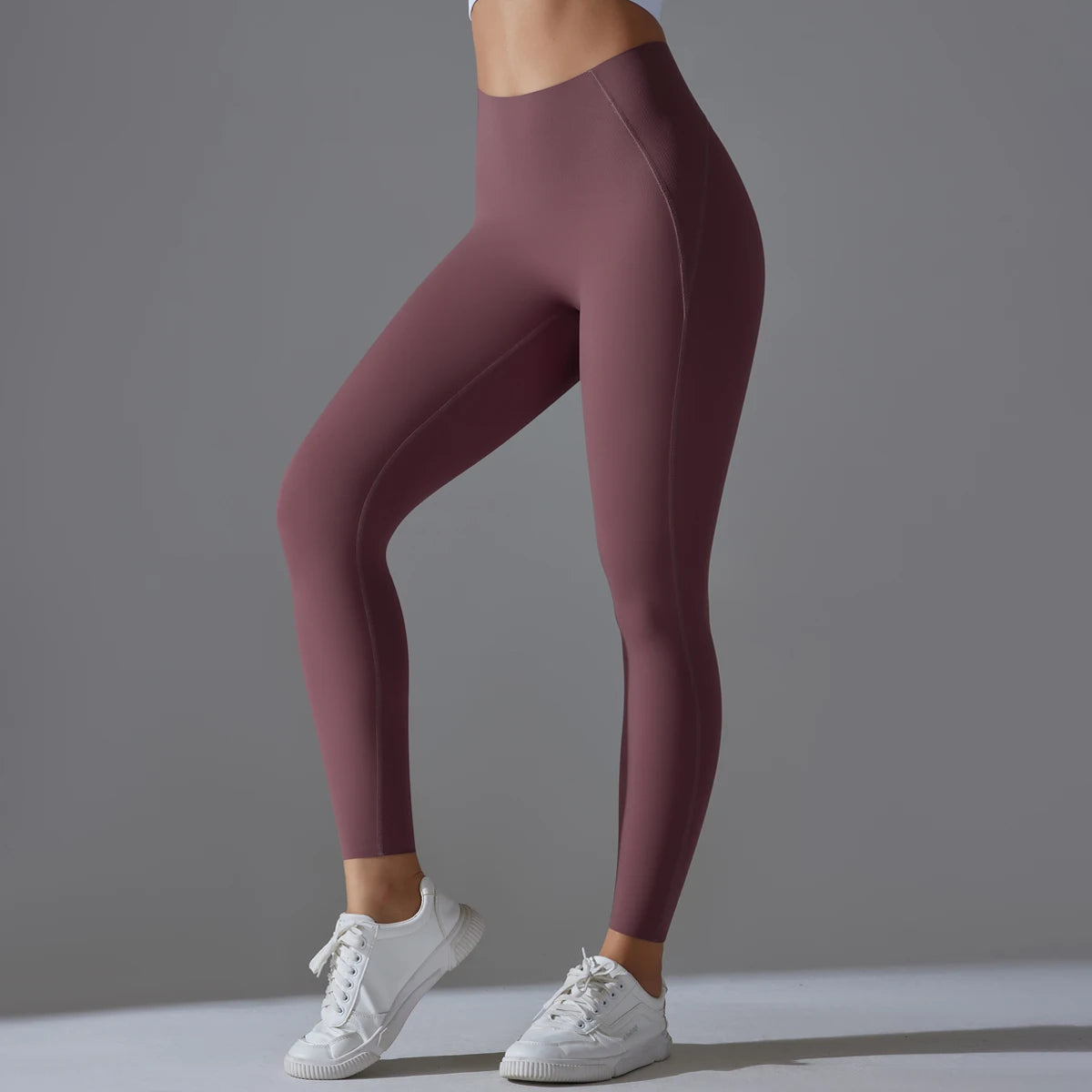 High Waist Yoga Leggings – Tummy Control, Squat-Proof Slimming Booty Pants for Running, Cycling, and Gym Workouts