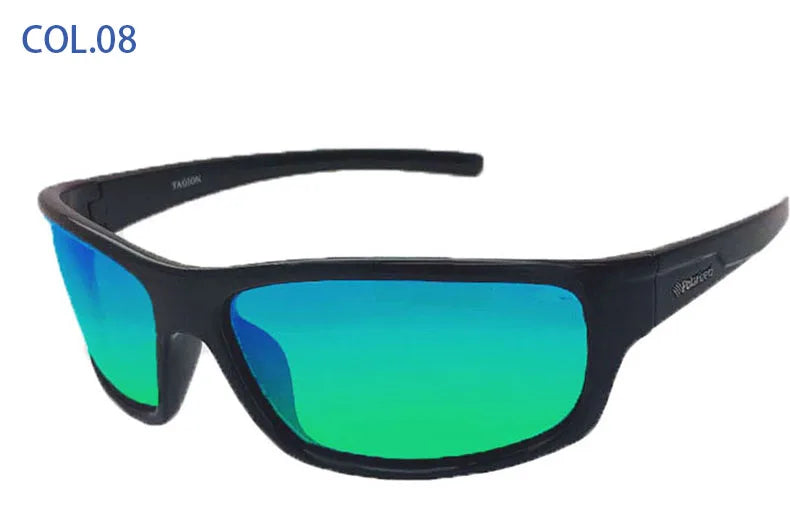 Men's Polarized Sport Sunglasses – UV400 Hiking Glasses with Polaroid Lenses, TG5104 Hipster Style