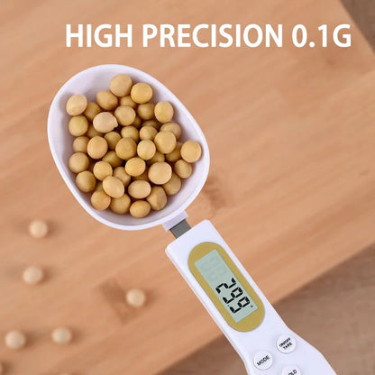 Electronic Kitchen Scale – 500g Digital LCD Measuring Tool, 0.1g Precision for Food, Flour, Milk & Coffee Scale