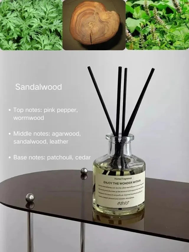 50ml Flameless Freesia Jasmine Reed Diffuser – Home Fragrance Oil & Room Air Freshener