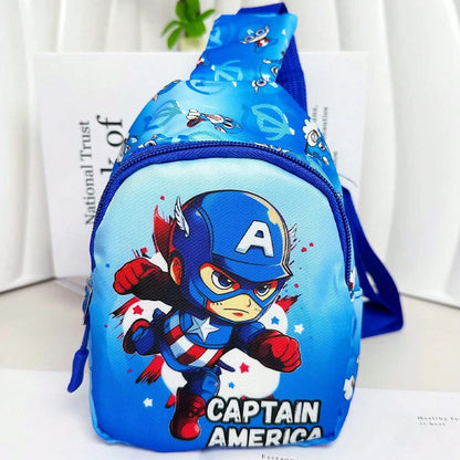 Spider-Man Sling Chest Bag – Cartoon Anime Crossbody Shoulder Bag with Coin Purse for Travel