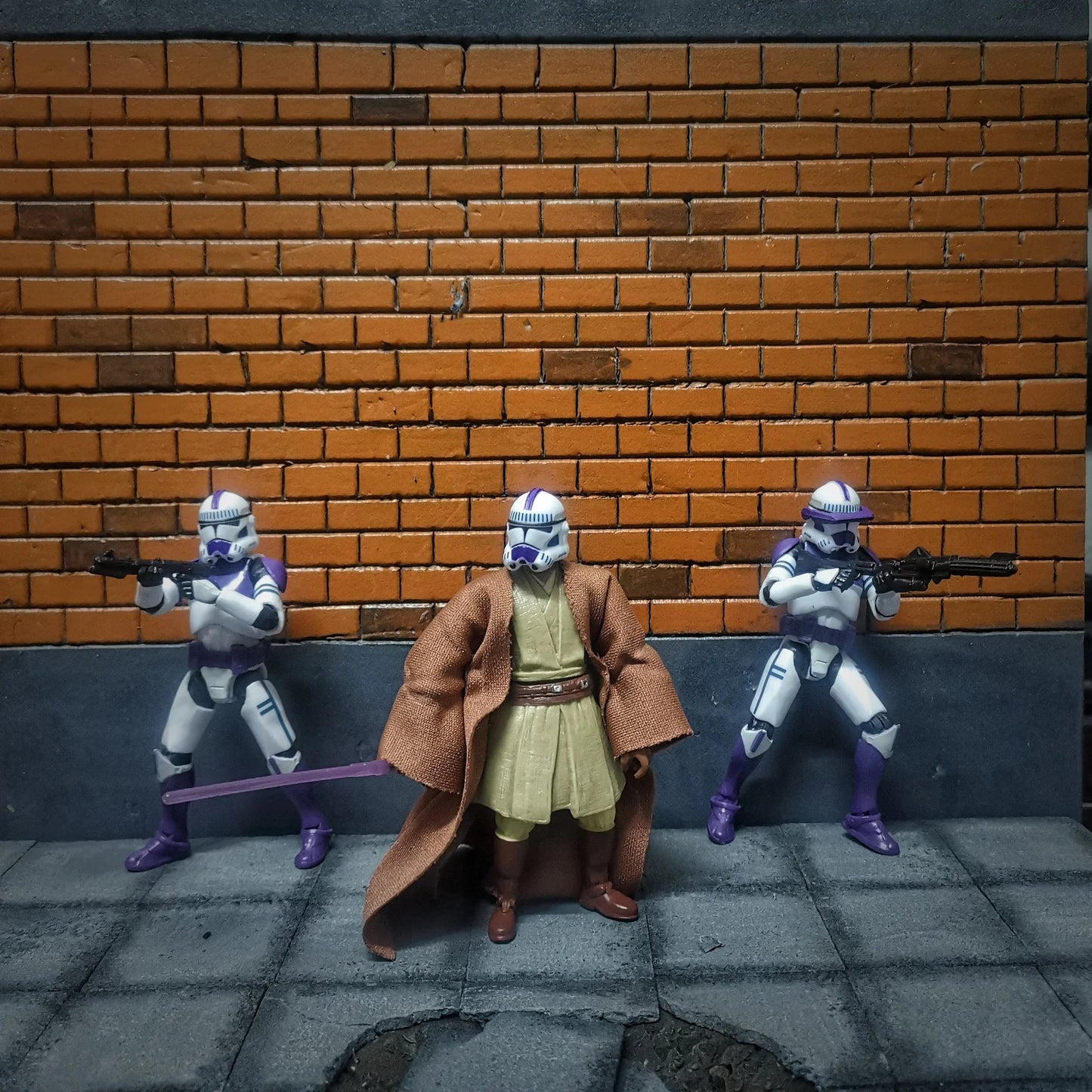 Star Wars 3.75" Clone Trooper Action Figure — 1/18 501st & 187th Legion REX ARF P1/P2 Toy Model