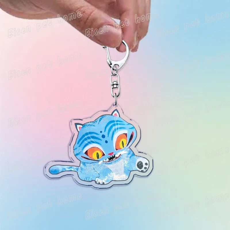 Kpop Demon Hunters Huntrix Saja Boys Keychain Bag Charm Rumi Zoey Jinu Ramen Keyring Fans Gift