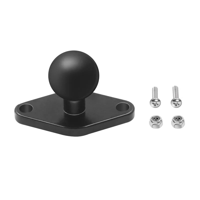 1" Ball Head Car & Motorcycle GPS Holder Mount – 10mm Base for GoPro, Yi, Insta360 & Phone Accessories
