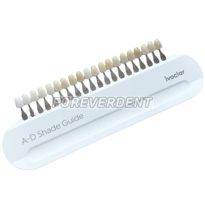 Dental A-D Bleached Shade Guide – 4/20 Colors Teeth Whitening Chart Based on Vita BL1/2/3/4
