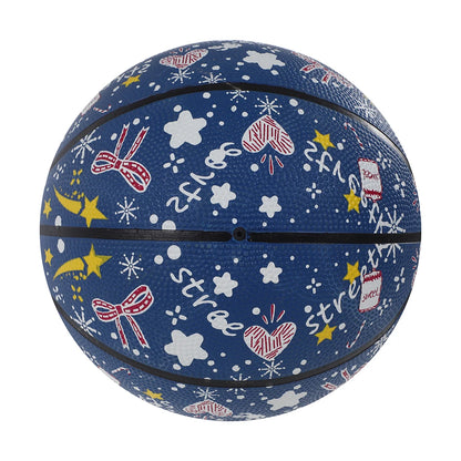 Premium Outdoor Rubber Basketball – Sizes 4/5/6/7 for Training, Adult & Youth Sports, Professional Game Ball