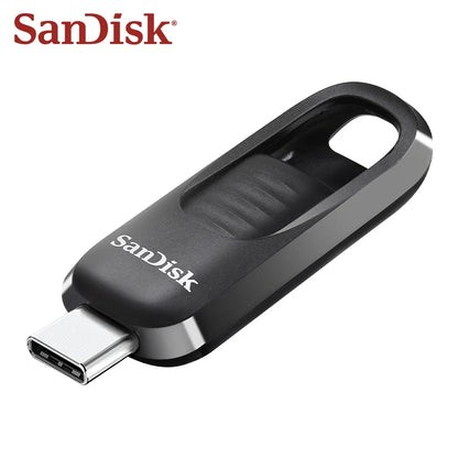 SanDisk USB 3.2 Type-C Flash Drive - 64GB–512GB Up to 400MB/s Storage Pen Drive for Phone & Computer