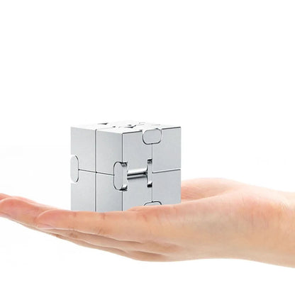 Magic Infinity Cube – Stress Relief & Educational Fidget Toy for Kids and Adults, Portable Christmas Gift