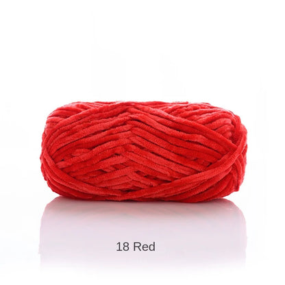 50g/Ball DIY Knitting Yarn – Soft Wool for Baby Scarf, Hat, Chunky Crochet Thread