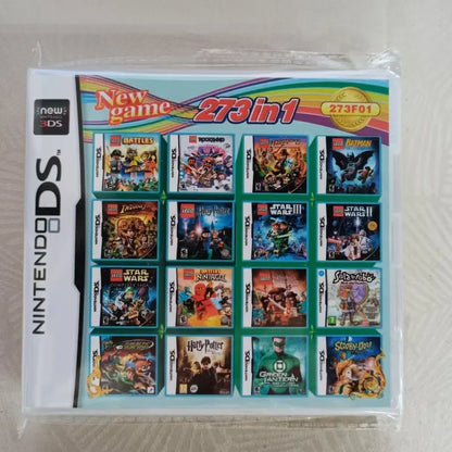 NDS/3DS Multi-ROM Game Card — 4300/510/500/208-in-1 Combined NDS Cartridge/Cassette