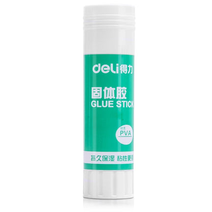Deli Multicolor Glue Sticks – Non-Toxic Fast Drying Strong Hold Washable Adhesive for Office, School, Home, Crafts & DIY Bulk Pack Best Seller