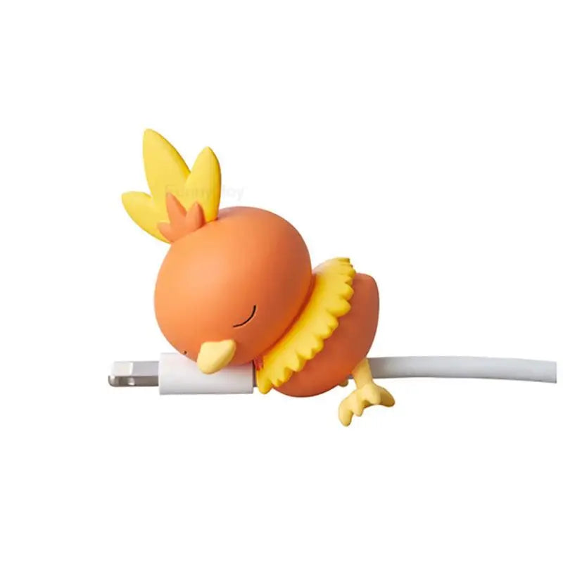 Anime Pokémon USB Cable Bite Case – Pikachu & Eevee Figure Toy Cosplay Prop Gift
