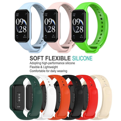 Replacement Silicone Strap for Redmi Smart Band 2 — Compatible with Xiaomi Smart Band 8, Adjustable Fitness Wristband
