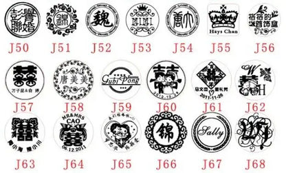 Custom Brass Wax Seal Stamp with 2 Initials & Wreath – Vintage Reusable DIY Wedding & Letter Stamp with Free Engraving