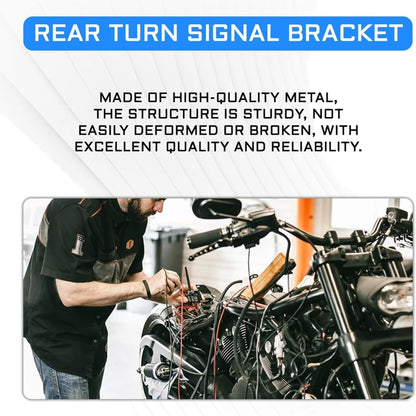 Motorcycle Lamp Brackets – Turn Signal & Headlight Mount for Fork Indicator Lights