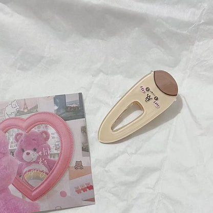 Kawaii Chiikawa Acrylic Hair Clips - Cute Cartoon Duckbill Clips Anime Hair Accessories for Daily Use