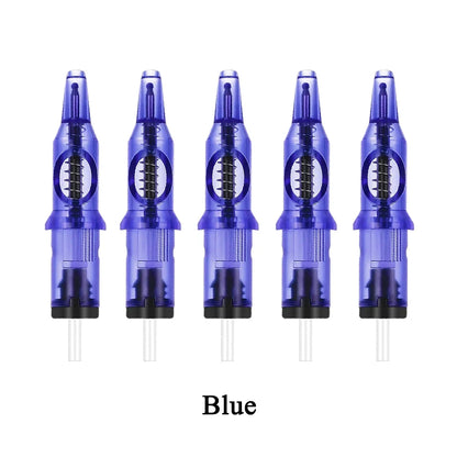 10/5PCS Ballpoint Cartridge Tattoo Needles — Practice Needles for Beginners & Designer Drawing with Tattoo Pen Machine