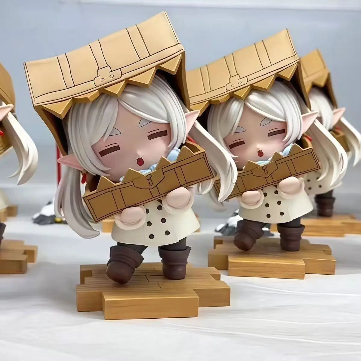 Frieren Q Version Figure - Cute Full-Color Anime Collectible Model for Fans and Display