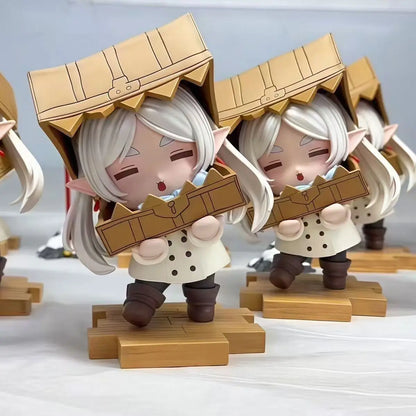 Frieren Q Version Figure - Cute Full-Color Anime Collectible Model for Fans and Display