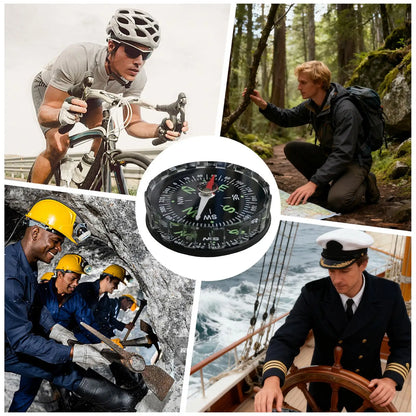Waterproof Sighting Compass - Multifunctional Navigation Compass for Camping, Hiking, Boating & Outdoor Survival