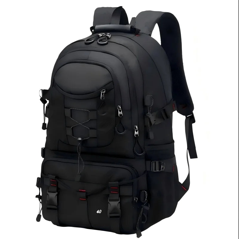 Large-Capacity Outdoor Hiking Backpack – Multi-Functional Water-Resistant Travel & Luggage Bag