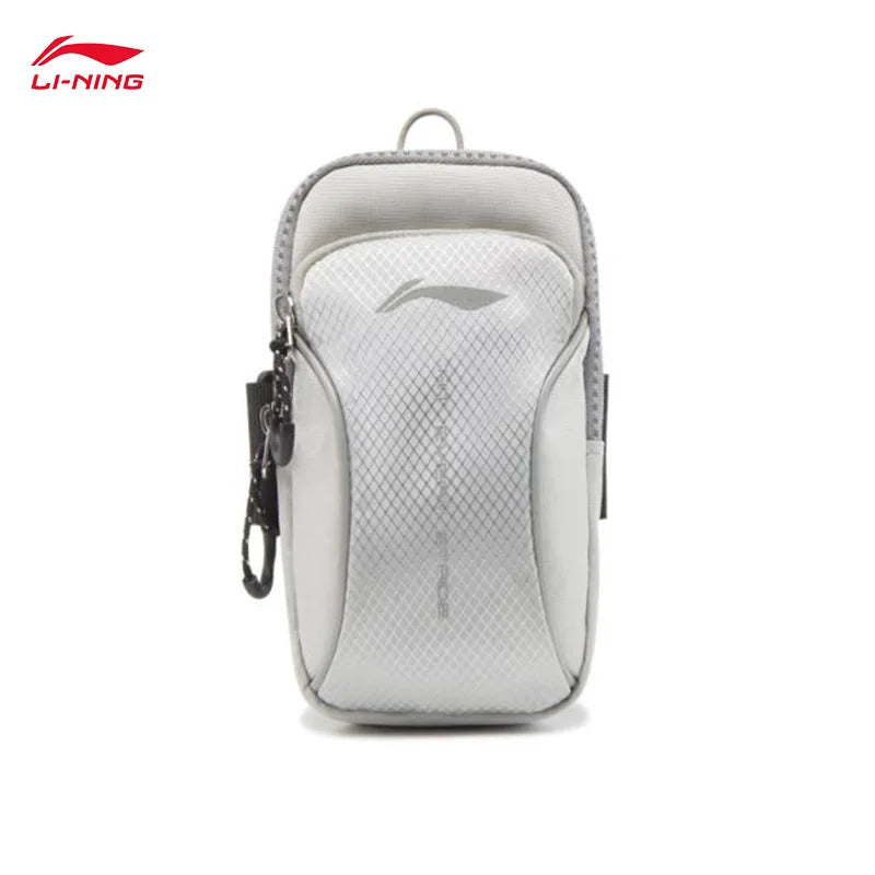 LI-NING Running Arm Bag - Lightweight Reflective Sports Phone Holder ABDV087