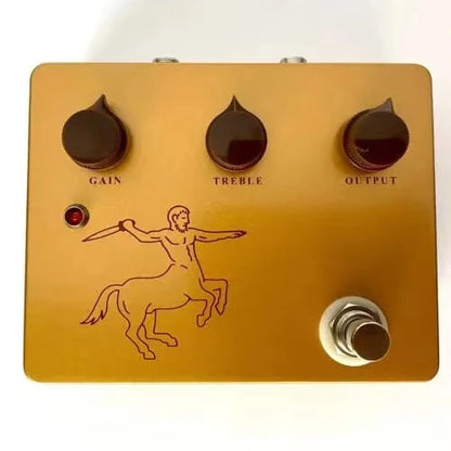 Centaurs Gold Overdrive Pedal - Professional Guitar FX Stomp Box