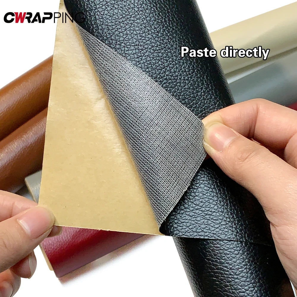 PU Leather Repair Patch - Self-Adhesive DIY Repair Sticker for Sofas, Beds, Car & Motorcycle Seats