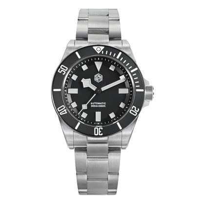 San Martin SN0121T Titanium Diving Watch – NH35 Automatic, Grade 2 Titanium, 120-Click Bezel, 300M Waterproof Wristwatch