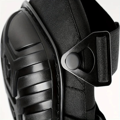 Professional Heavy-Duty Knee Pads for Work - Ideal for Gardening, Construction with Double Straps and Adjustable Clips - Industrial Grade Tactical Protection