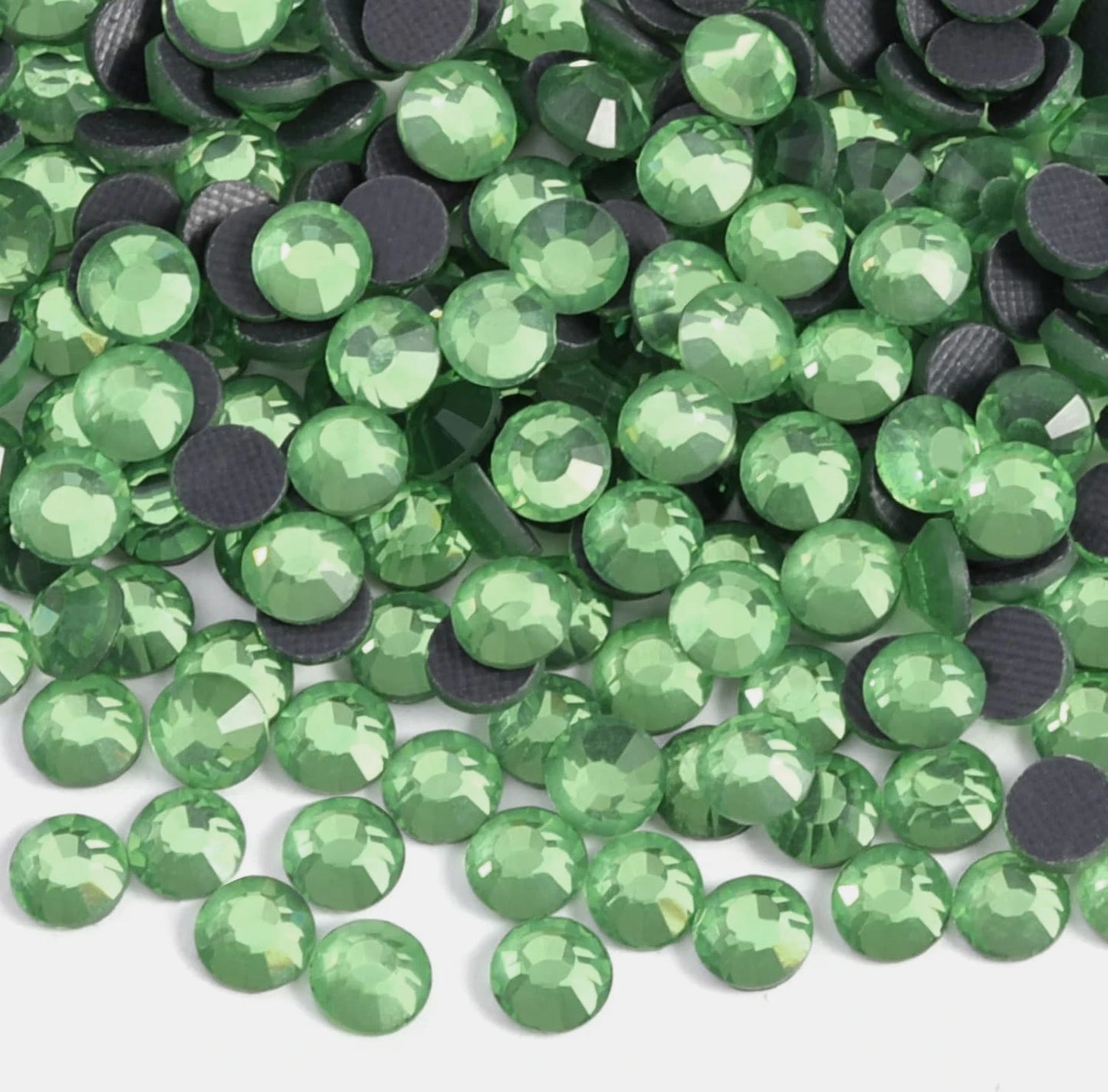 Bobohoo HotFix Crystal Rhinestones SS6-SS30 – Glitter Iron-On Strass Gems for Clothing, Dresses & DIY Crafts