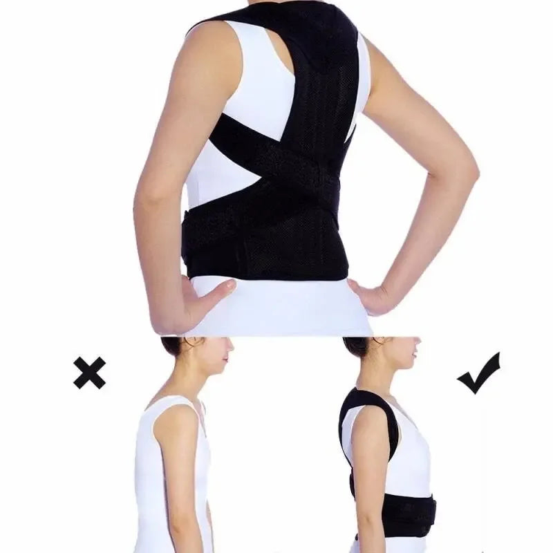 Men’s & Women’s Posture Corrector — Scoliosis & Kyphosis Fix Strap for Students & Adults | Anti-Kyphosis Support