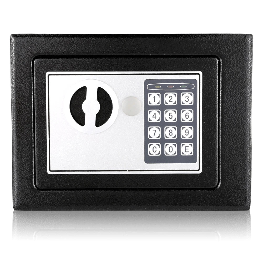 Electronic Digital Keypad Lock Safe – All Steel Security Box for Home & Office