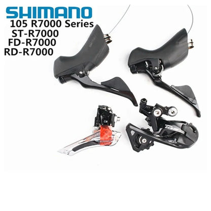 SHIMANO 105 R7000 2x11-Speed Groupset – Front & Rear Derailleurs with Shifter Upgrade from 5800 for Road Bikes