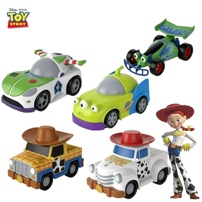 Toy Story Buzz Lightyear & Woody Figures - Kids Collectible Desktop Toy & Gift