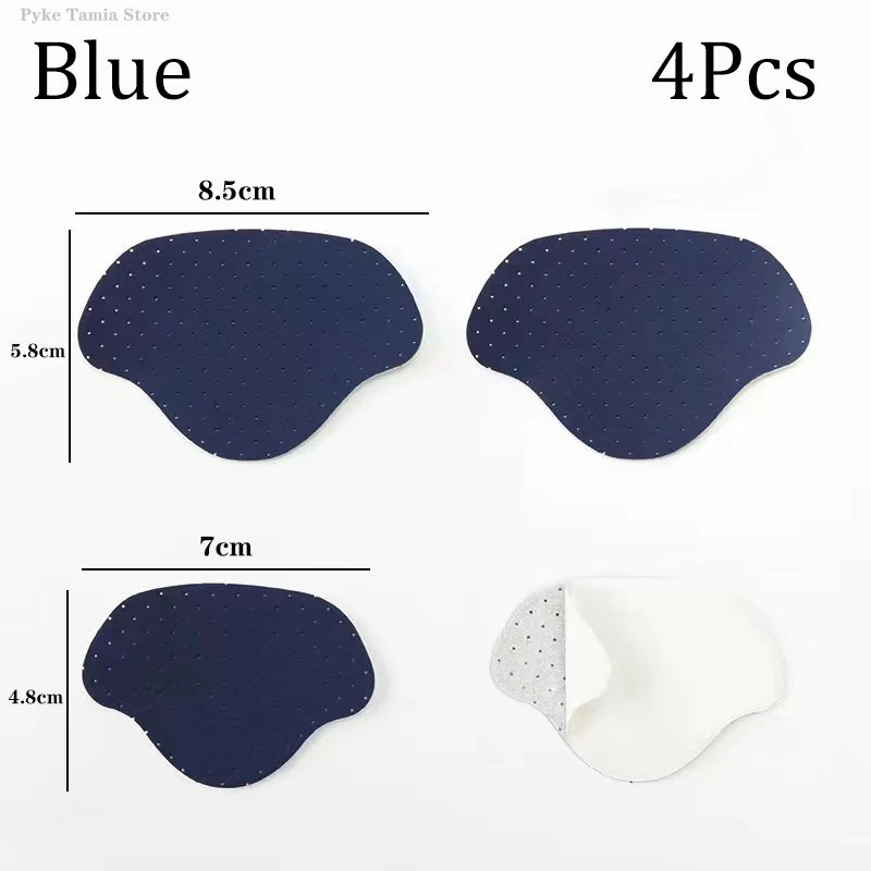 4pcs Heel Repair Patches – Breathable Shoe Hole Repair Stickers, Anti-Wear Heel Pads & Insoles Protector Inserts for Sneakers Foot Care