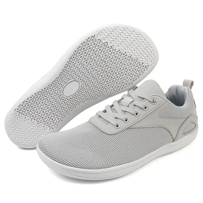 Men’s Minimalist Barefoot Walking Shoes – Breathable Wide Sports Sneakers for Gym, Office & Leisure