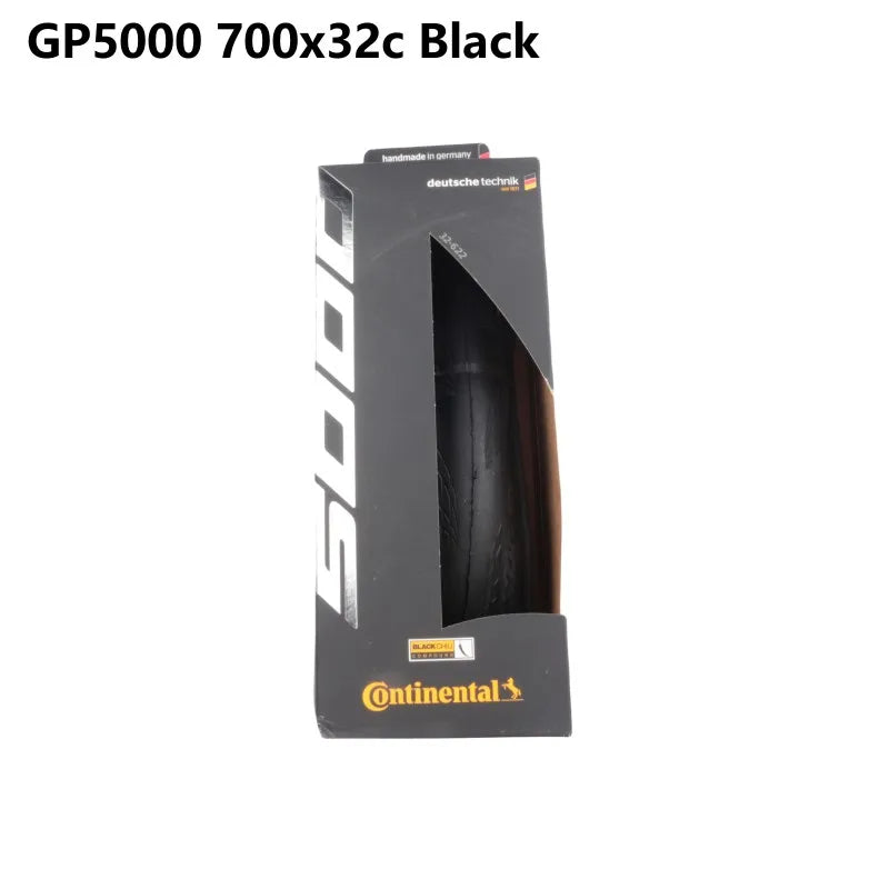 Continental Grand Prix 5000 Road Bike Tire – 700C, 700x25c, 700x23c, 700x28c, 700x32c Folding Black Tire