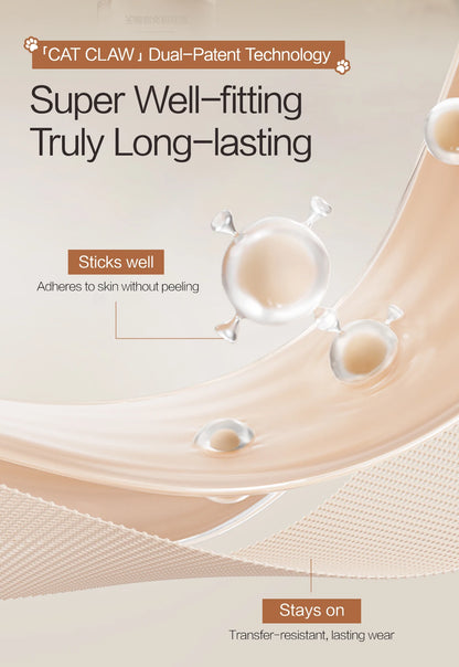 CARSLAN Long-Lasting Moisture Matte Liquid Foundation – Full Coverage Concealer, Whitening & Oil Control Face Base Makeup