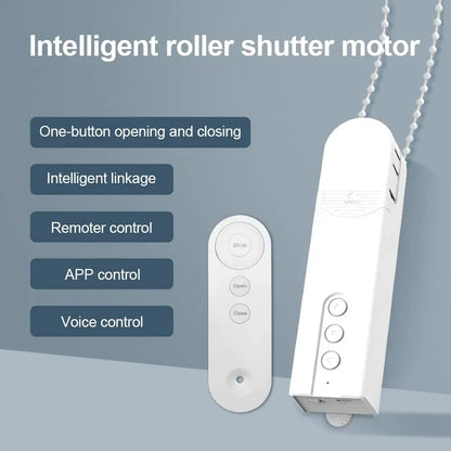 Tuya WiFi Smart Blind Motor – App-Controlled Automatic Roller Shutter & Curtain Opener Driver