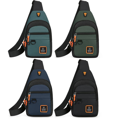 Men’s Outdoor Hiking & Cycling Shoulder Bag – Waterproof Sports Crossbody Chest Bag for Travel