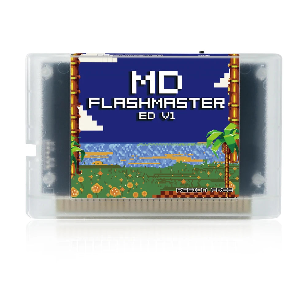 4000-in-1 Mega Everdrive V1 with 8GB TF Card — MD Game Cartridge for SEGA Genesis Mega Drive & Master System Consoles