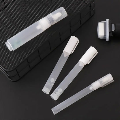 Refillable Transparent Ink Rod – Reusable Plastic Paint Pen Accessory for Graffiti & Liquid Chalk Markers