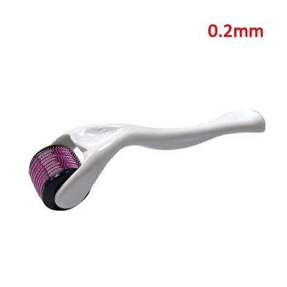 Microneedle Derma Roller - 540-Needle Facial, Body & Beard Skin Roller 0.2-0.3mm