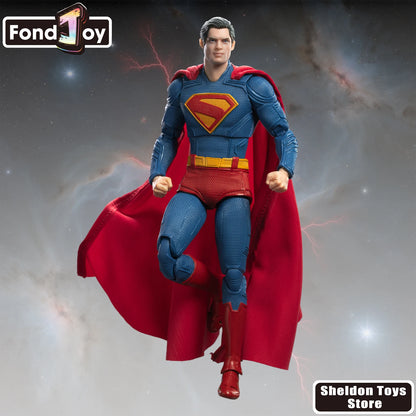 Fondjoy Superman 2025 Action Figure – DC Hero Clark Kent Movable Collectible Model Toy Gift
